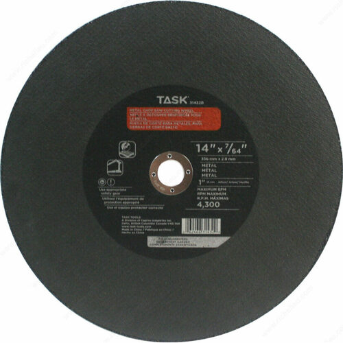 Richelieu 31432B Reinforced Metal Chop Saw Wheel