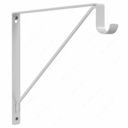 Richelieu 3221560030 Round Rod Shelf Bracket - 3.33 cm (1-5/16