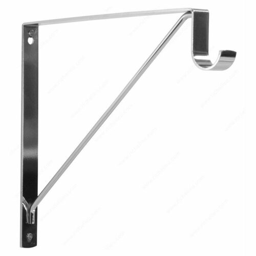 Richelieu 3221560140 Round Rod Shelf Bracket - 3.33 cm (1-5/16