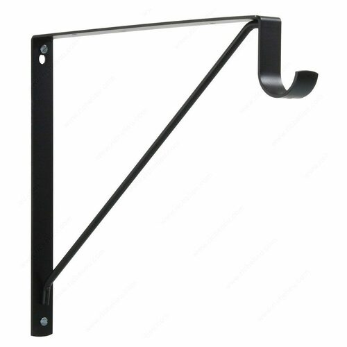 Richelieu 3221560900 Round Rod Shelf Bracket - 3.33 cm (1-5/16