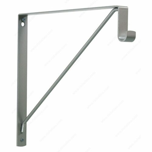 Richelieu 3223015184 Oval Rod and Shelf Support Bracket