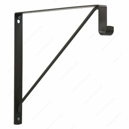 Richelieu 3223015ORB Oval Rod and Shelf Support