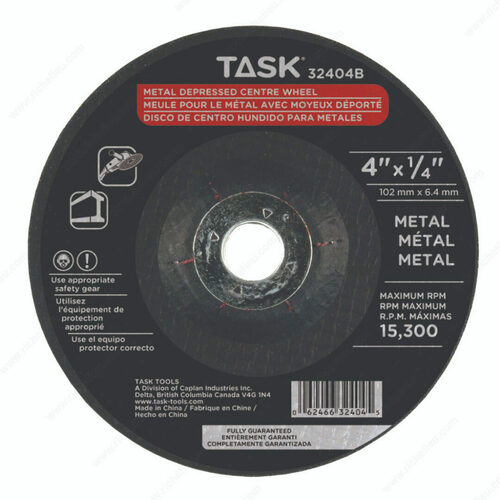 Richelieu 32404B Metal Depressed Center Grinding Wheel