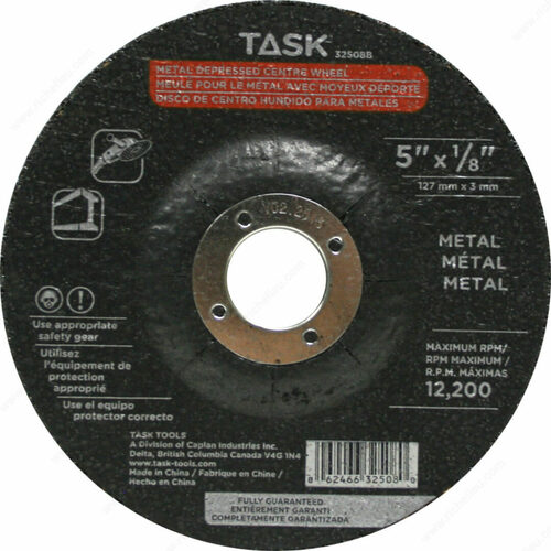 Richelieu 32508B Metal Depressed Center Grinding Wheel