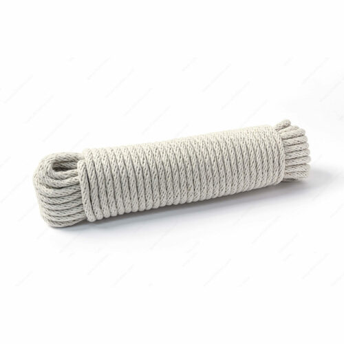 Richelieu 342031BG Smooth Braid Cotton Rope