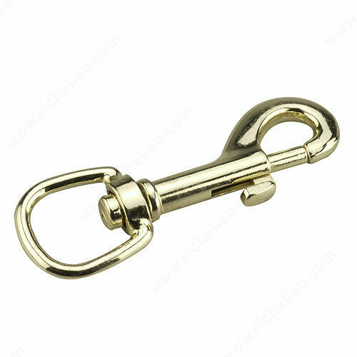 Richelieu 3512BB Round Eye Bolt Snap Swivel