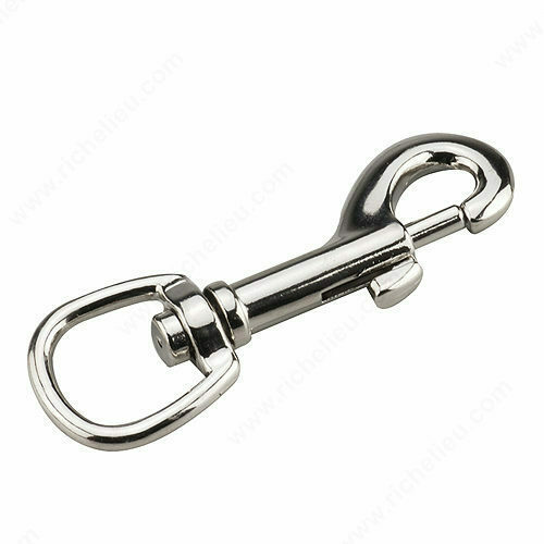 Richelieu 3512CB Round Eye Bolt Snap Swivel