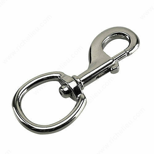 Richelieu 3513CBC Round Eye Bolt Snap Swivel