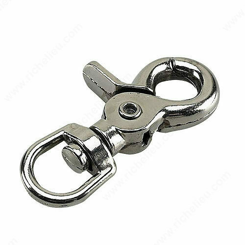Richelieu 3570CBC Swivel Round Eye Trigger Snap