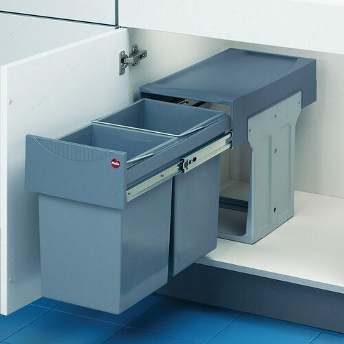 Richelieu 3666100 Heavy-Duty Pull-Out Trash Bin