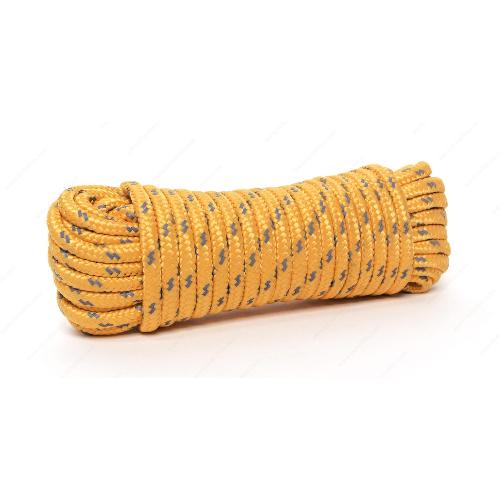 Richelieu 459081BGTV1 Reflective Diamond Braid Poly Rope