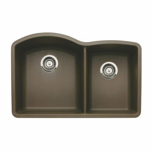 Richelieu 4816U250 Blanco Diamond U 1.75 Double Sink
