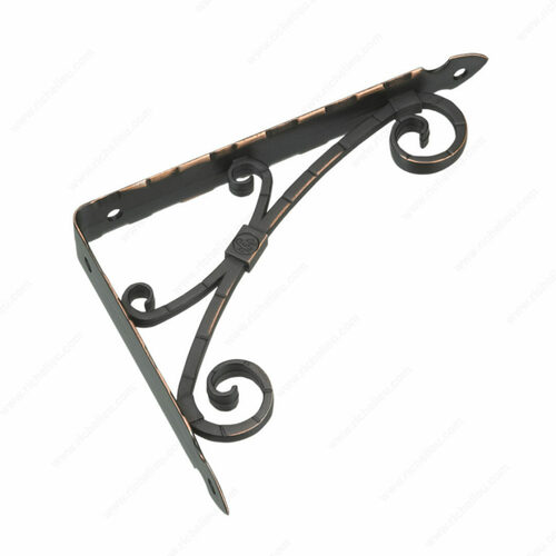 Richelieu 4975ORB090V Decorative Shelf Bracket 4975