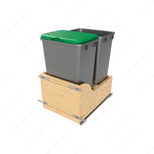 Richelieu 4WCSC1850DM2 Rev-A-Shelf Single Bin Recycling Center