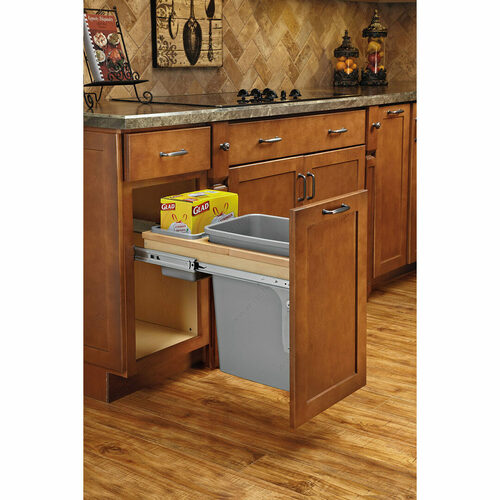 Richelieu 4WCTM12BBSCDM1 Rev-A-Shelf Soft-Close Recycling Center