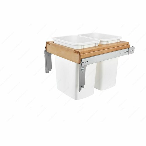 Richelieu 4WCTM21DM2495FL Rev-A-Shelf Side-Mount Double Pull-Out Recycling Center