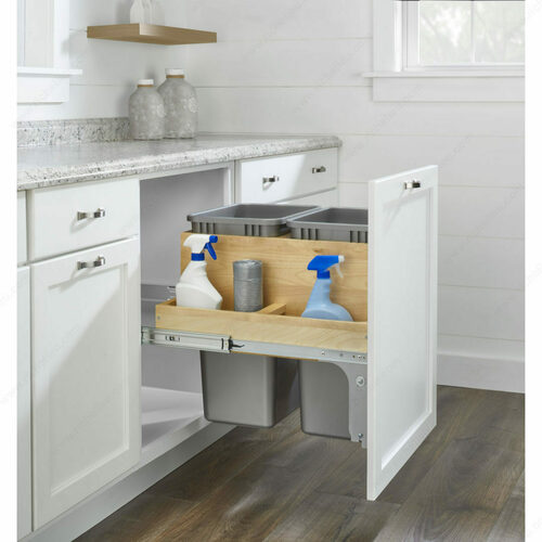 Richelieu 4WCTM2450BBSCDM Rev-A-Shelf Soft-Close Recycling Center