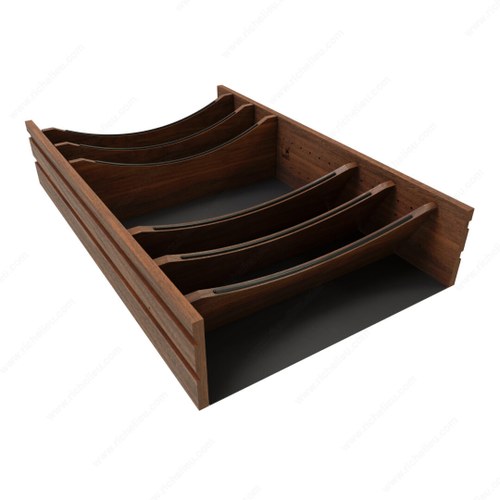 Richelieu 4WDIVCCWN36MB1 Craftsman Collection Solid Wood Adjustable Drawer Divider Insert