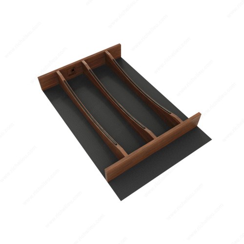 Richelieu 4WUTCCWN18MB1 Rev-A-Shelf Craftsman Solid Wood Utensil Drawer Insert