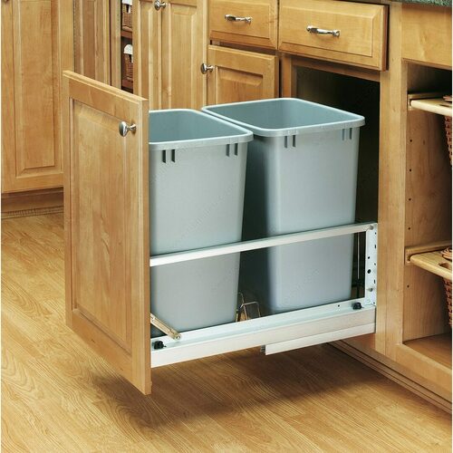 Richelieu 514918DM217 Rev-A-Shelf Double Pull-Out Recycling Center