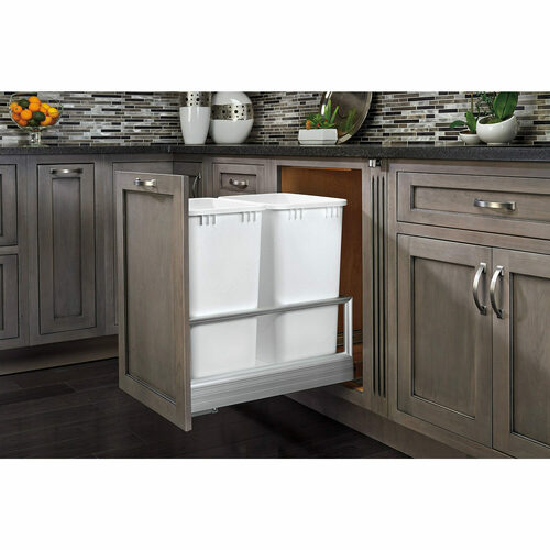 Richelieu 51492150DM211 Rev-A-Shelf Double Pull-Out Recycling Center