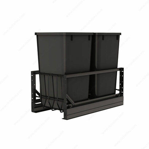 Richelieu 53491527DM218 Rev-A-Shelf Double Pull-Out Recycling Center