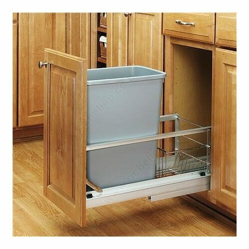Richelieu 53491550DM117 Rev-A-Shelf Single Pull-Out Recycling Center