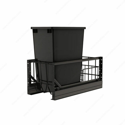 Richelieu 534915DM118 Rev-A-Shelf Double Pull-Out Recycling Center