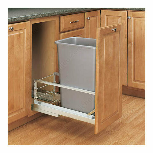 Richelieu 534915DM18117 Rev-A-Shelf Single Pull-Out Recycling Center