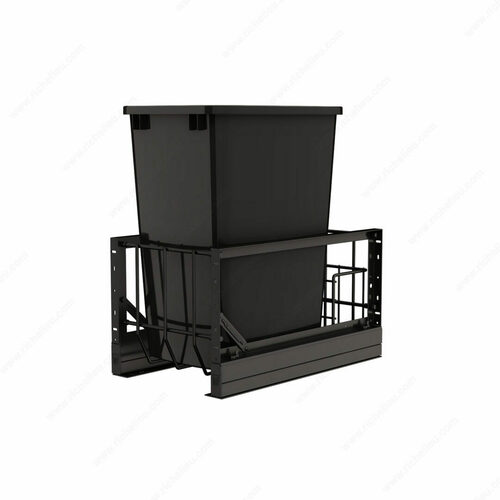 Richelieu 534915DM18118 Rev-A-Shelf Double Pull-Out Recycling Center