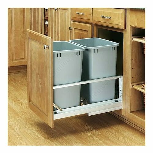 Richelieu 534918DM217 Rev-A-Shelf Double Pull-Out Recycling Center
