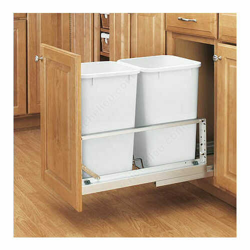 Richelieu 53492150DM2 Rev-A-Shelf Double Pull-Out Recycling Center