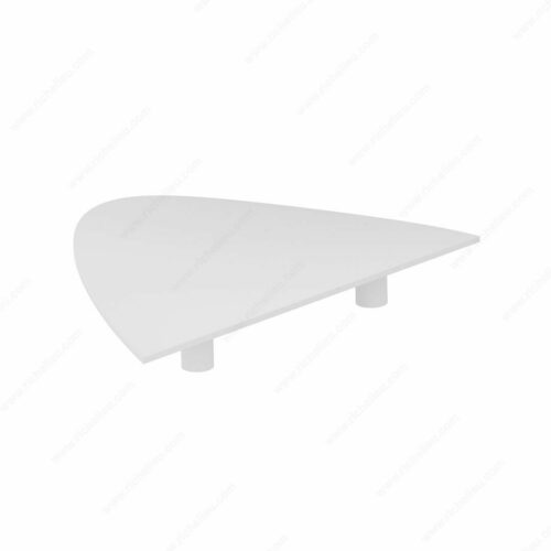 Richelieu 55566430 Modern Metal Pull 5556