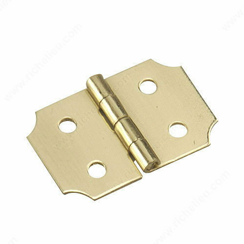 Richelieu 589SBR Ornamental Butt Hinge