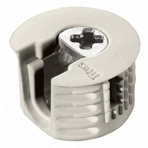 Richelieu 63438105 Flush Knock-in Housing, Non-Outrigger, Side-Insertion