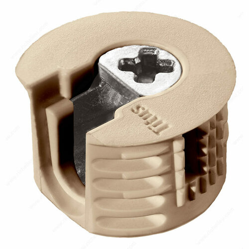 Richelieu 6343815 Flush Knock-in Housing, Non-Outrigger, Side-Insertion