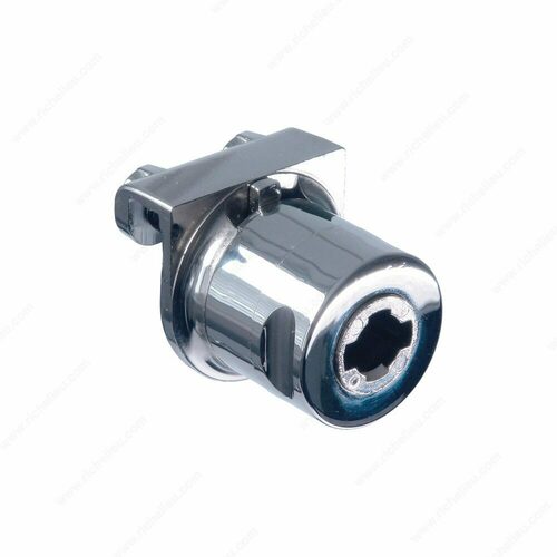 Richelieu 67021180 No-Drill Glass Door Lock