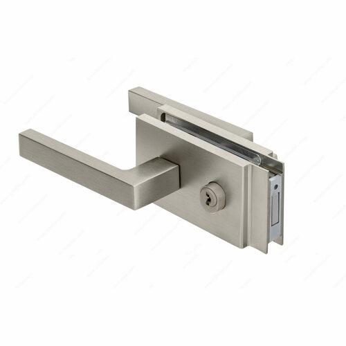 Richelieu 721MLOCKDK170 M-Lock Glass Door Lock Set with Handles