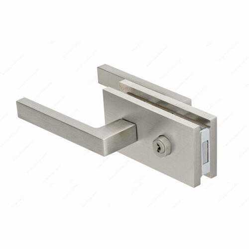 Richelieu 721MLOCKGK170 M-Lock Glass Door Lock Set with Handles