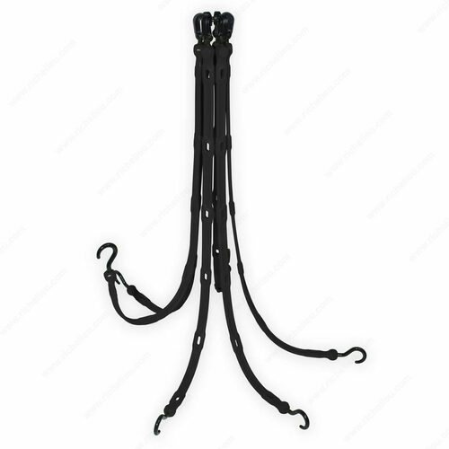 Richelieu 7234BLBC Six Arm Adjustable Bungee Strap