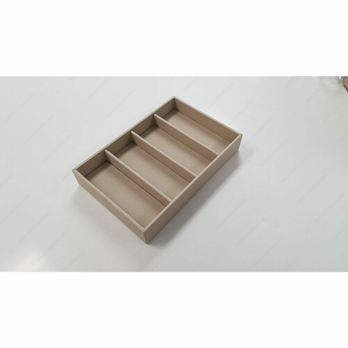 Richelieu 74501030 Leather Jewelry Organizer Tray