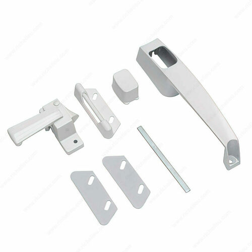 Richelieu 7910WR Push Button Latch for Screen Storm Doors
