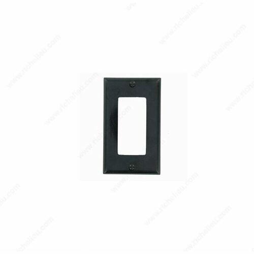 Richelieu 80401004900 Decoras 1-H Wall Plates with Dual Screws