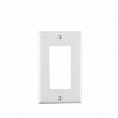 Richelieu 8040102130 Decoras Wall Plates with Two Screws