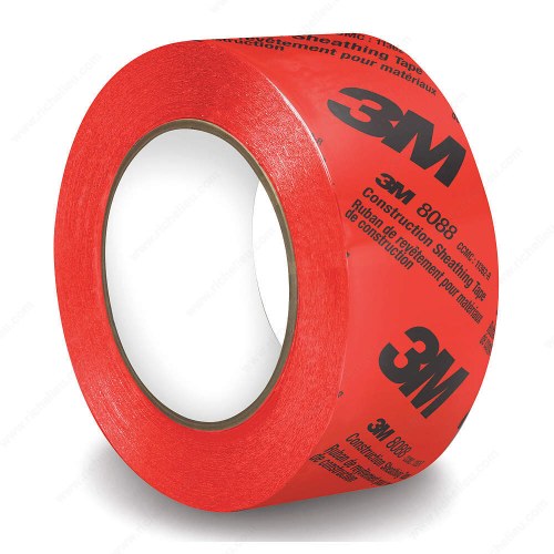Richelieu 80884866 3M Red Construction Sheathing Tape 8088