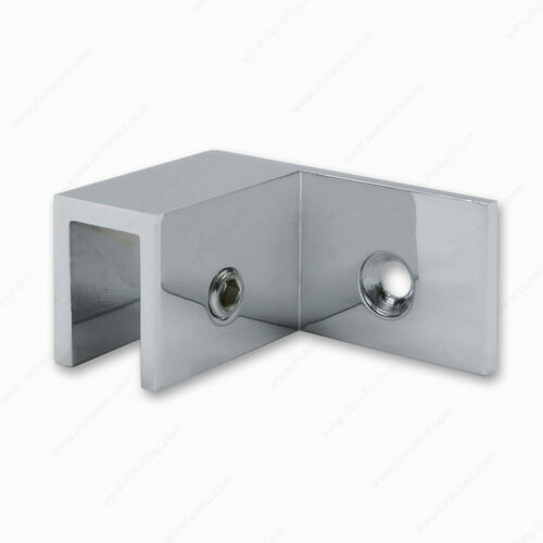 Richelieu 87SFM005L140 Wall Mount Glass Clamp - Sleeve Over Design