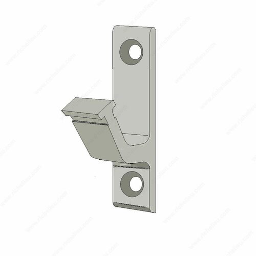 Richelieu 8830102185 Vertical Track Hook Bracket for Rollers
