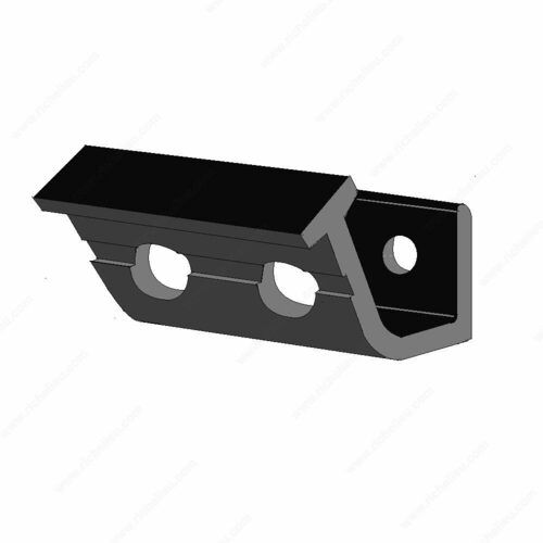 Richelieu 883020890 Horizontal Track Hook Bracket for Rollers