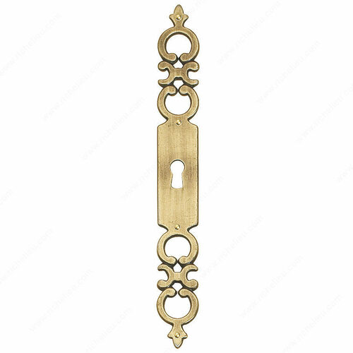 Richelieu 88344AE Keyhole Plate