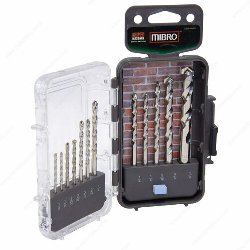 Richelieu 895100 12-Piece Masonry Drill Bit Set
